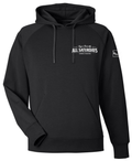 Apex Fleece Hoodie — Black — Front