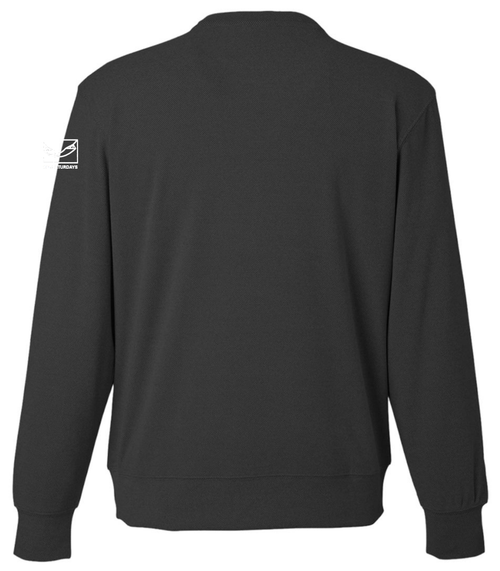 Element Fleece Crewneck Sweatshirt — Black — Back