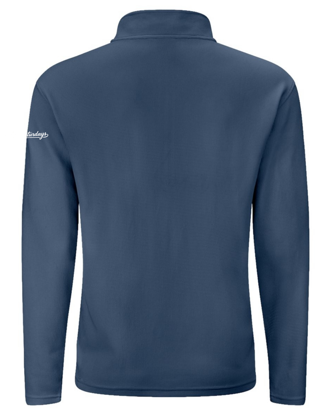 Maverick Quarter-Zip Pullover — Baltic — Back